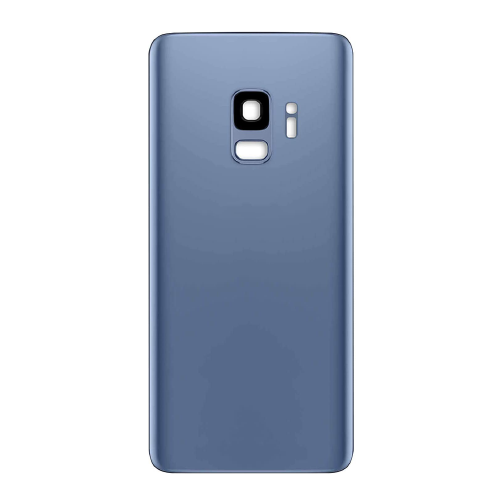 Back Cover With Camera Lens Compatible for Samsung Galaxy S9 - Blue
